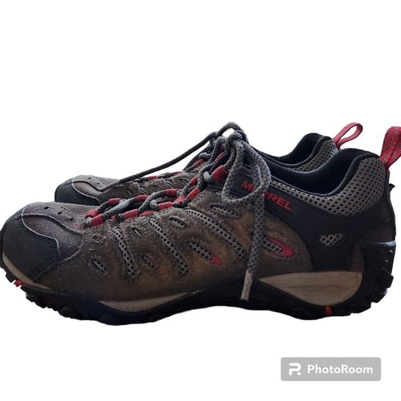Men's Merrell's J599563 Size 8 Crosslander Vent 2 Granite Hiking Trail Shoes Sue - Picture 4 of 6